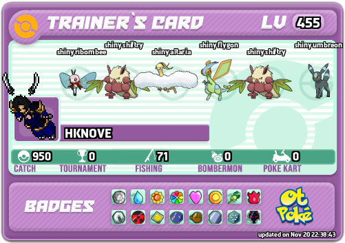 HKNOVE Card otPokemon.com