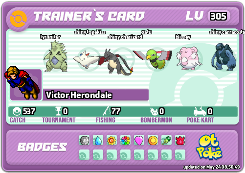 Victor Herondale Card otPokemon.com