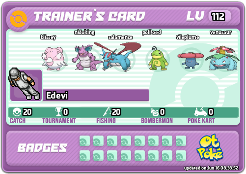 Edevi Card otPokemon.com