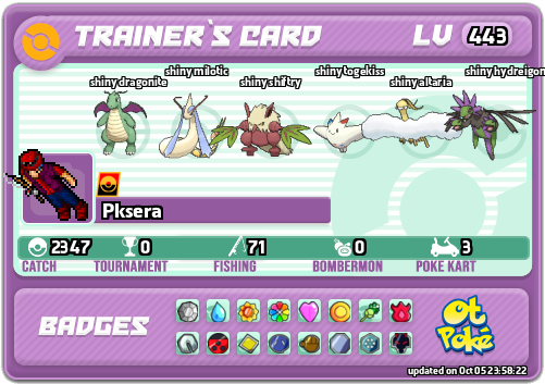 Pksera Card otPokemon.com