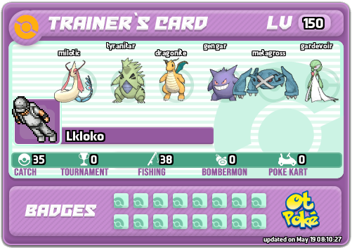 Lkloko Card otPokemon.com