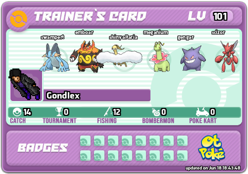 Gondlex Card otPokemon.com