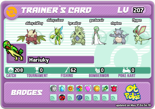 Hariuky Card otPokemon.com