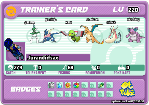 Jurandirfsax Card otPokemon.com