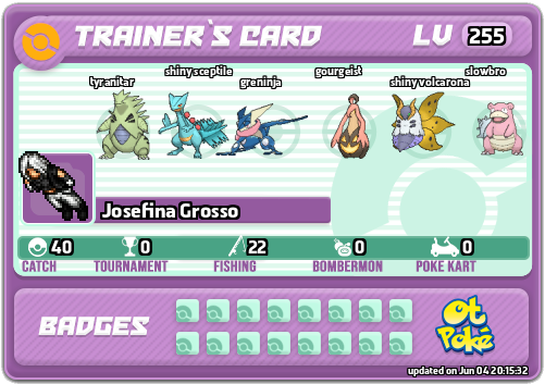 Josefina Grosso Card otPokemon.com