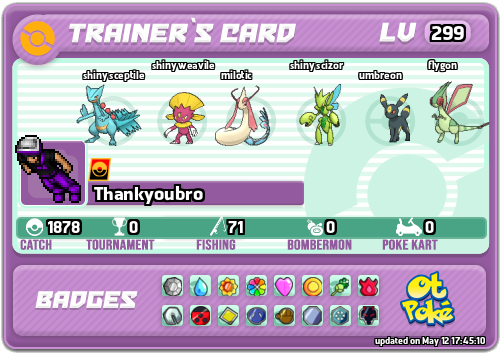 Thankyoubro Card otPokemon.com
