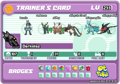 Darkolaz Card otPokemon.com
