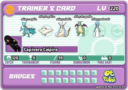 Capivara Caipira Card otPokemon.com