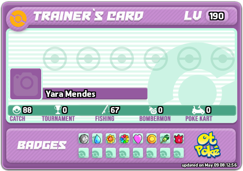Yara Mendes Card otPokemon.com