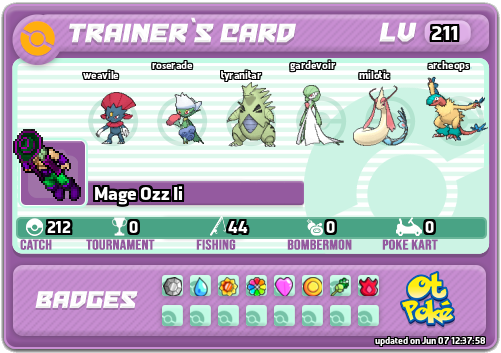 Mage Ozz Ii Card otPokemon.com