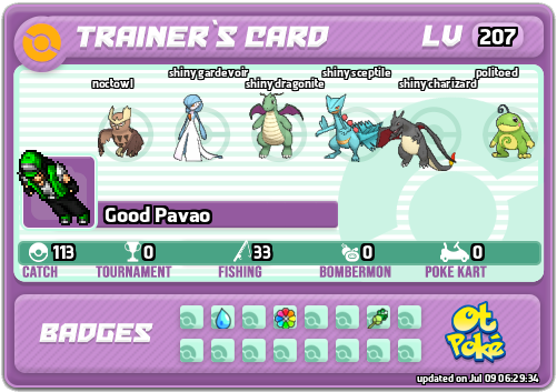 Good Pavao Card otPokemon.com