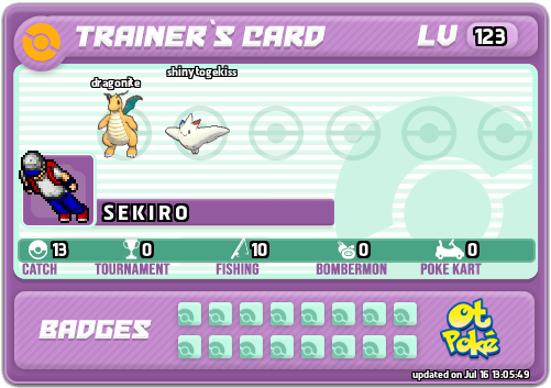 S E K I R O Card otPokemon.com