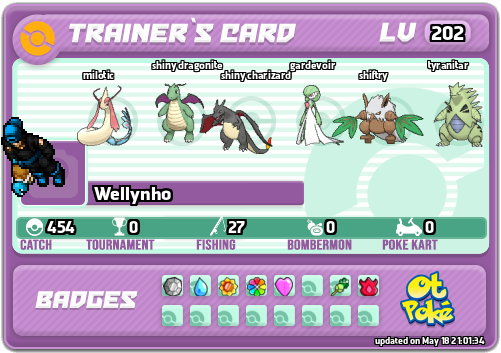 Wellynho Card otPokemon.com