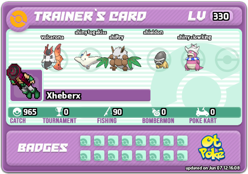 Xheberx Card otPokemon.com
