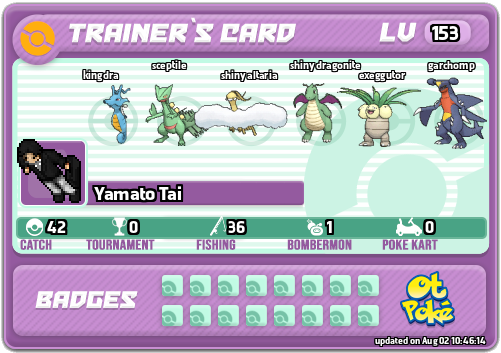 Yamato Tai Card otPokemon.com