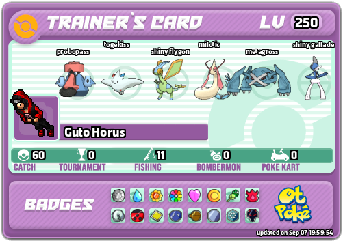 Guto Horus Card otPokemon.com