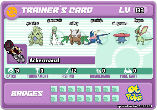 Ackermanzl Card otPokemon.com