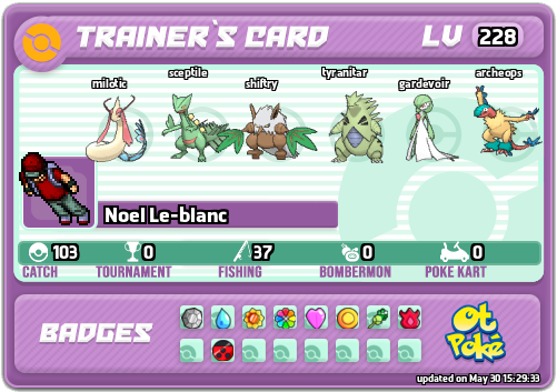 Noel Le-blanc Card otPokemon.com