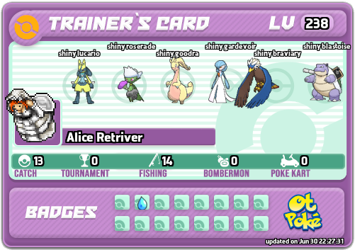 Alice Retriver Card otPokemon.com