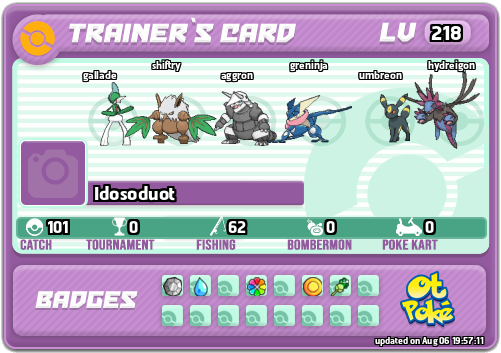 Idosoduot Card otPokemon.com