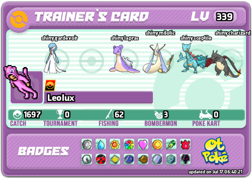 Leolux Card otPokemon.com