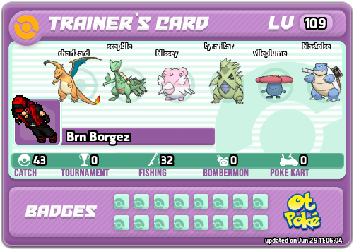 Brn Borgez Card otPokemon.com
