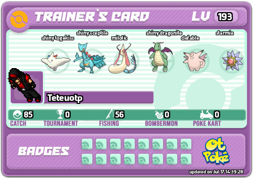 Teteuotp Card otPokemon.com
