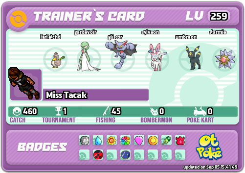 Miss Tacak Card otPokemon.com