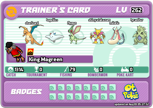 King Magreen Card otPokemon.com