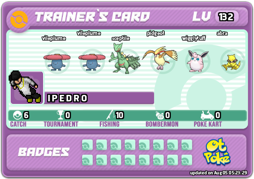 I P E D R O Card otPokemon.com