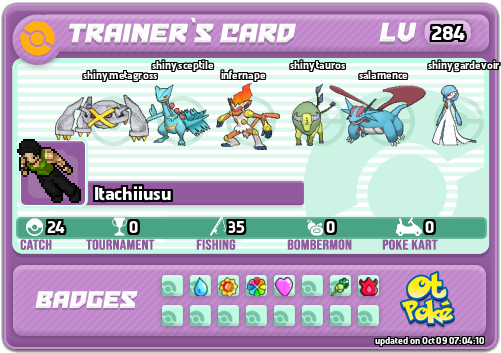 Itachiiusu Card otPokemon.com
