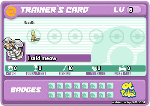 i said meow Card otPokemon.com