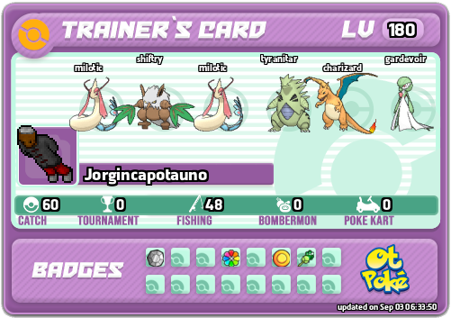 Jorgincapotauno Card otPokemon.com