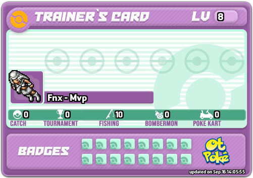 Fnx - Mvp Card otPokemon.com