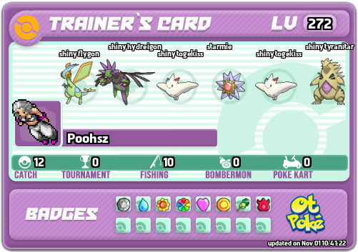 Poohsz Card otPokemon.com