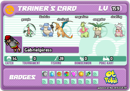 Gabrielpiress Card otPokemon.com