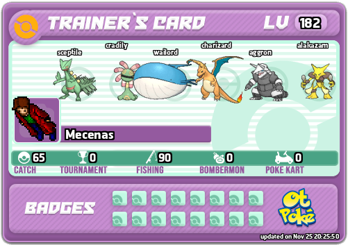 Mecenas Card otPokemon.com