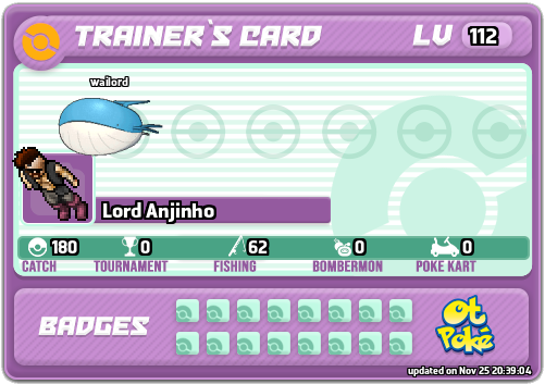 Lord Anjinho Card otPokemon.com