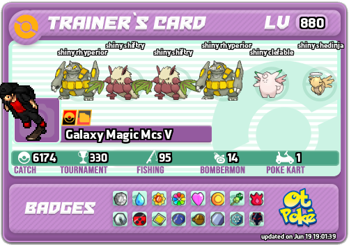 Galaxy Magic Mcs V Card otPokemon.com